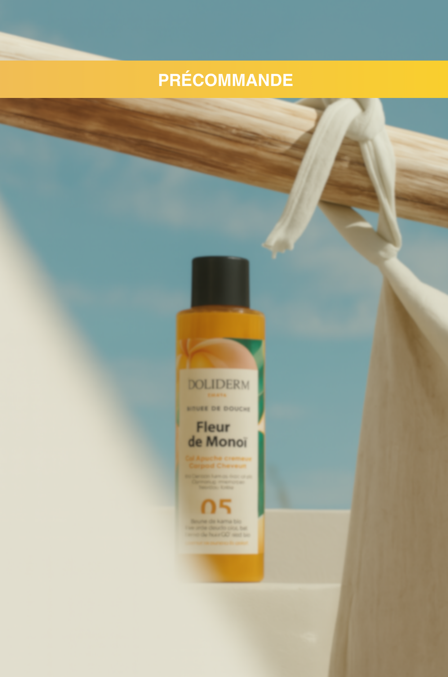 Gel douche crémeux Fleur de Monoï 05